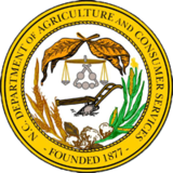 North Carolina Department of Agriculture and Consumer Services Logo.
